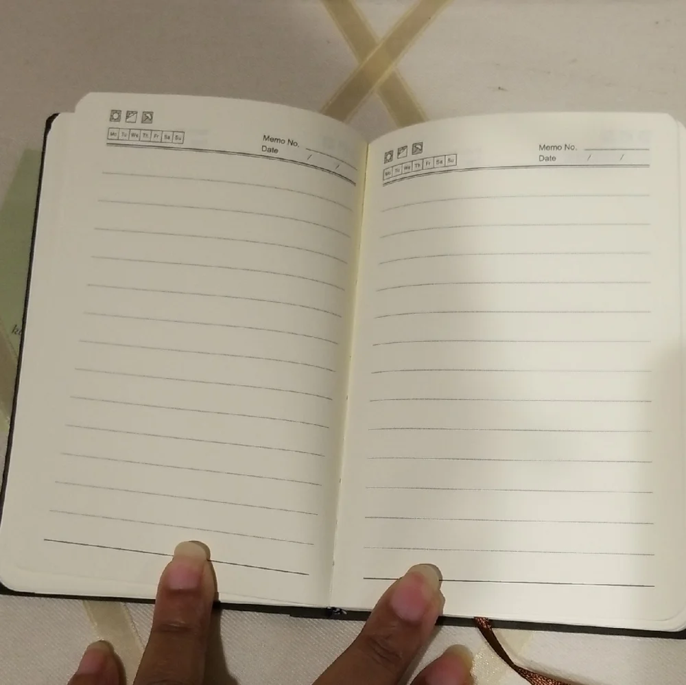'Thank You For All That You Do' Black And Gold Mini Journal